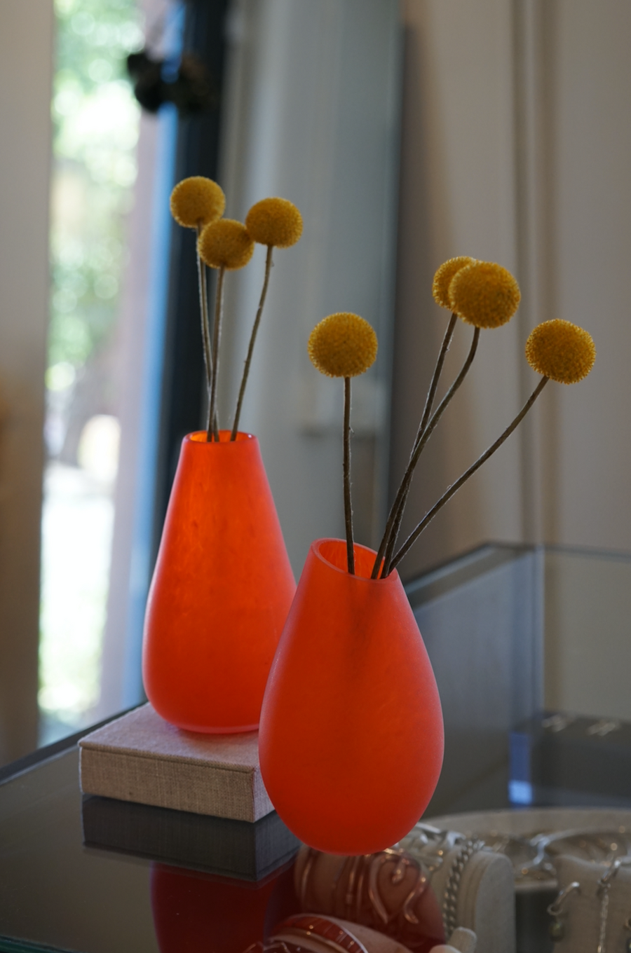 Blood Orange Bud Vase
