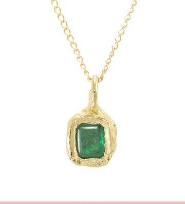 Emerald Petra Necklace