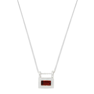 Red Garnet Passage Necklace
